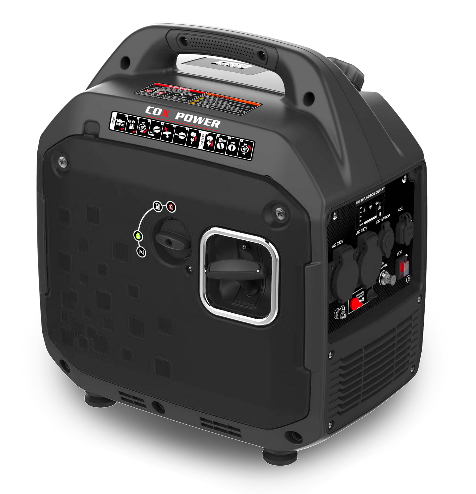 Product Image of a COX Power 4kw Recoil Start Inverter Generator
