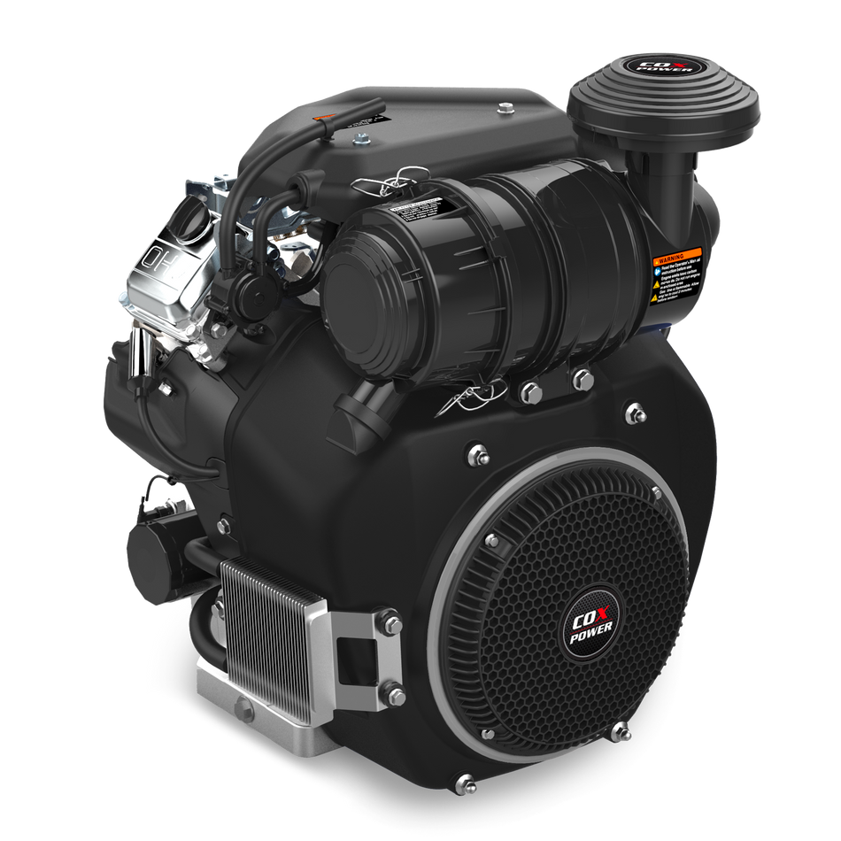 Product Image of a COX Power 35hp Keyway Shaft - V-Twin, Electric Start Horizontal Engine