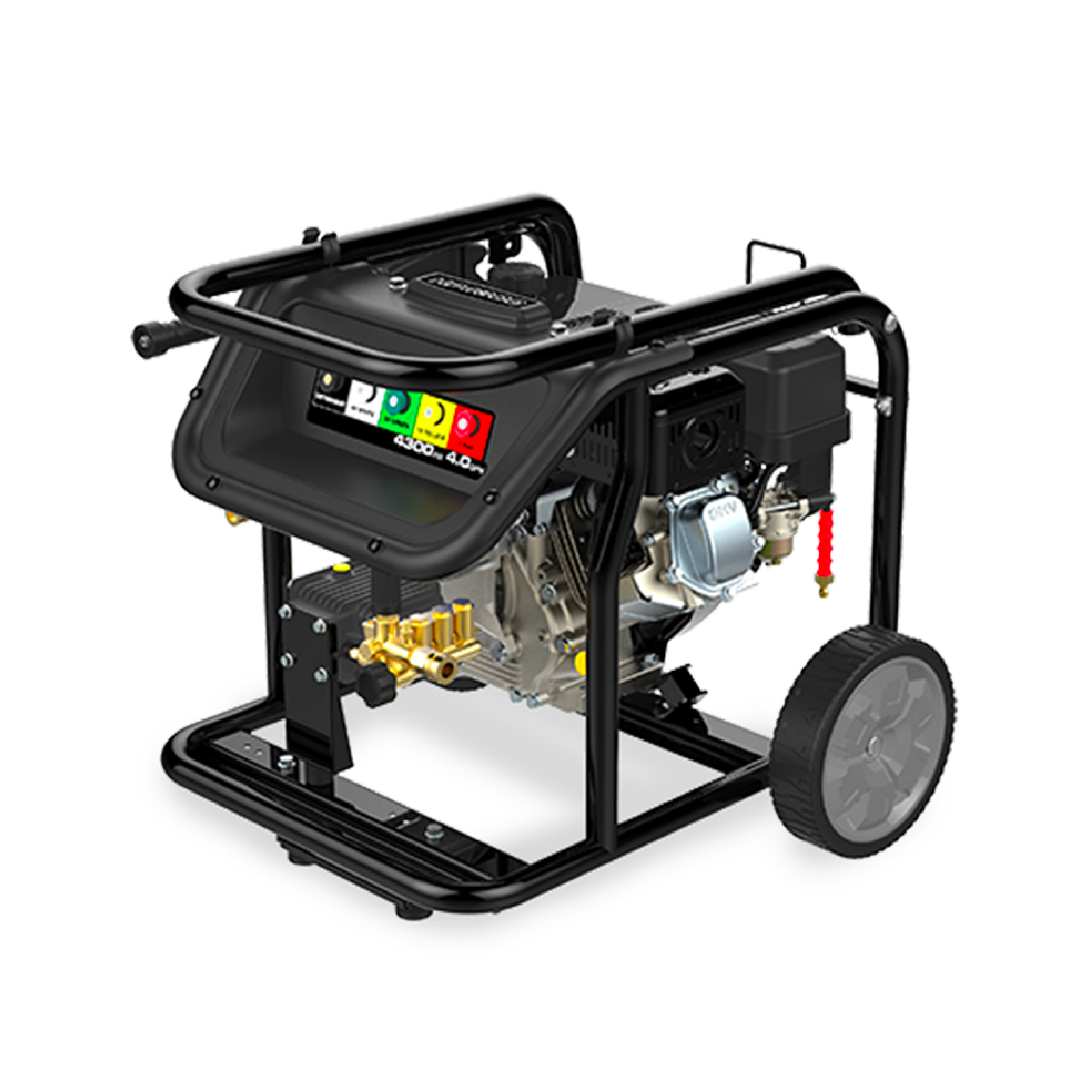 COX Power product image of a pressure washer, commercial series 4300psi on a transparent background