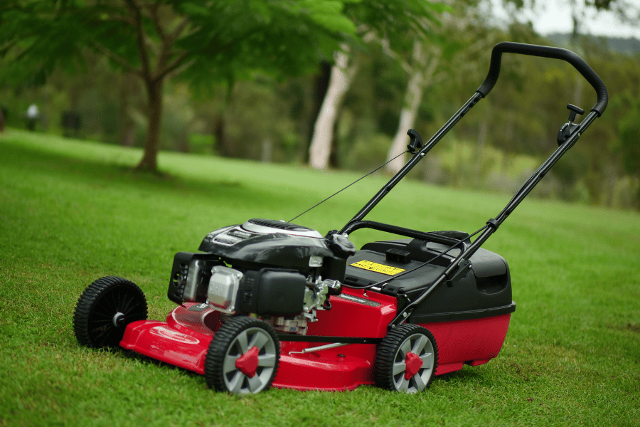 Which push mower should I buy for a sloped backyard?