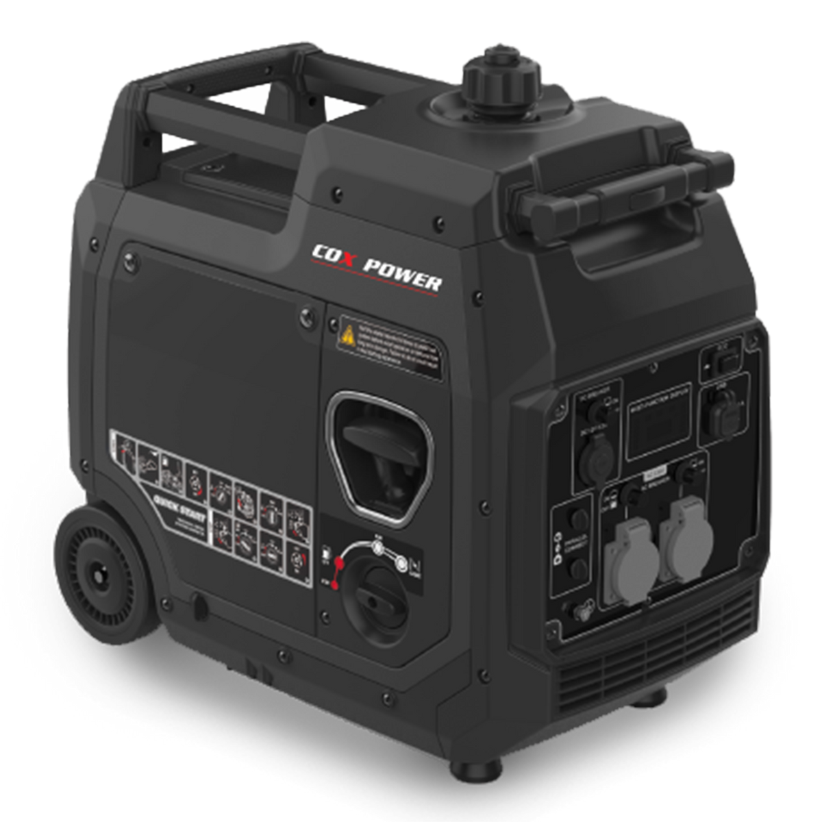 Product image of a COX Power 3.8kw Electric Start Inverter Generator