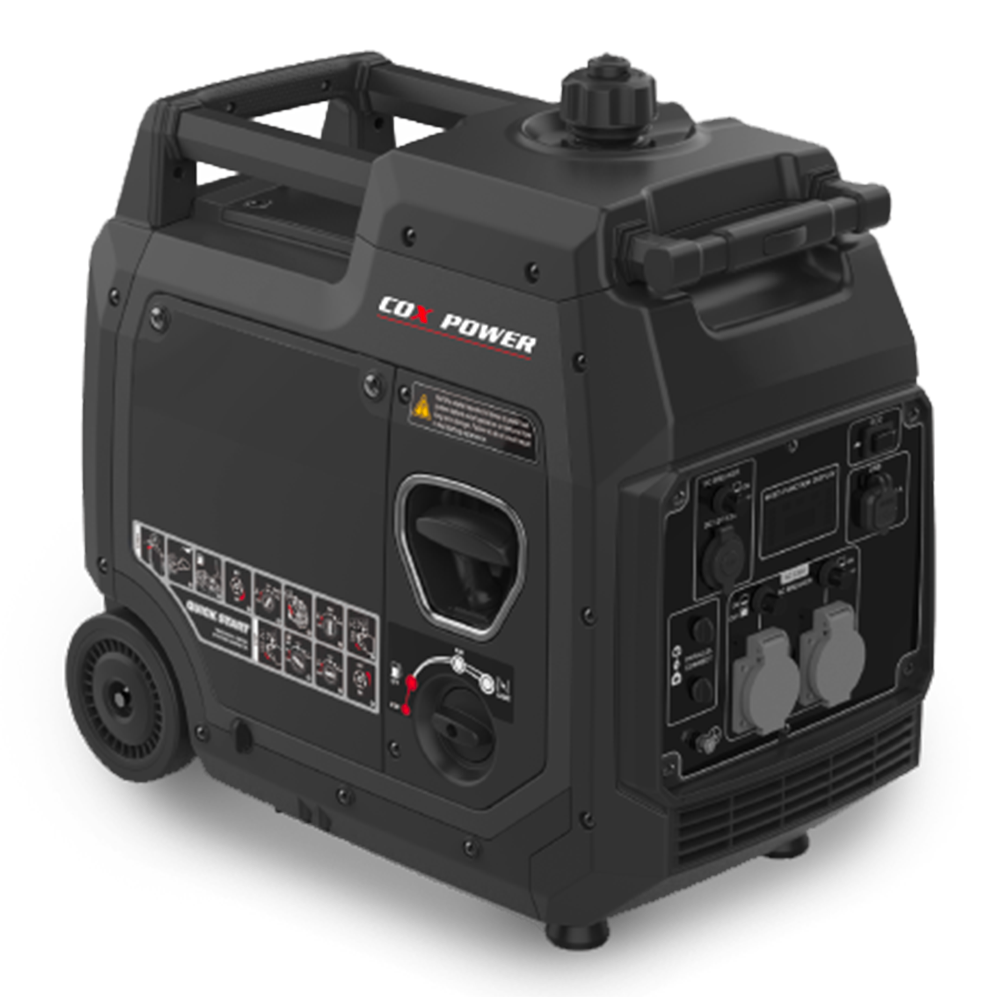 Product image of a COX Power 4kw Recoil Start Inverter Generator