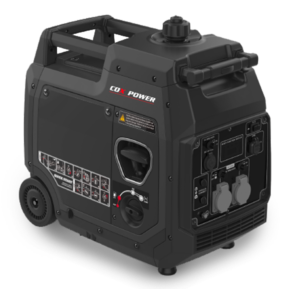 Product image of a COX Power 4.5kw Recoil Start Inverter Generator