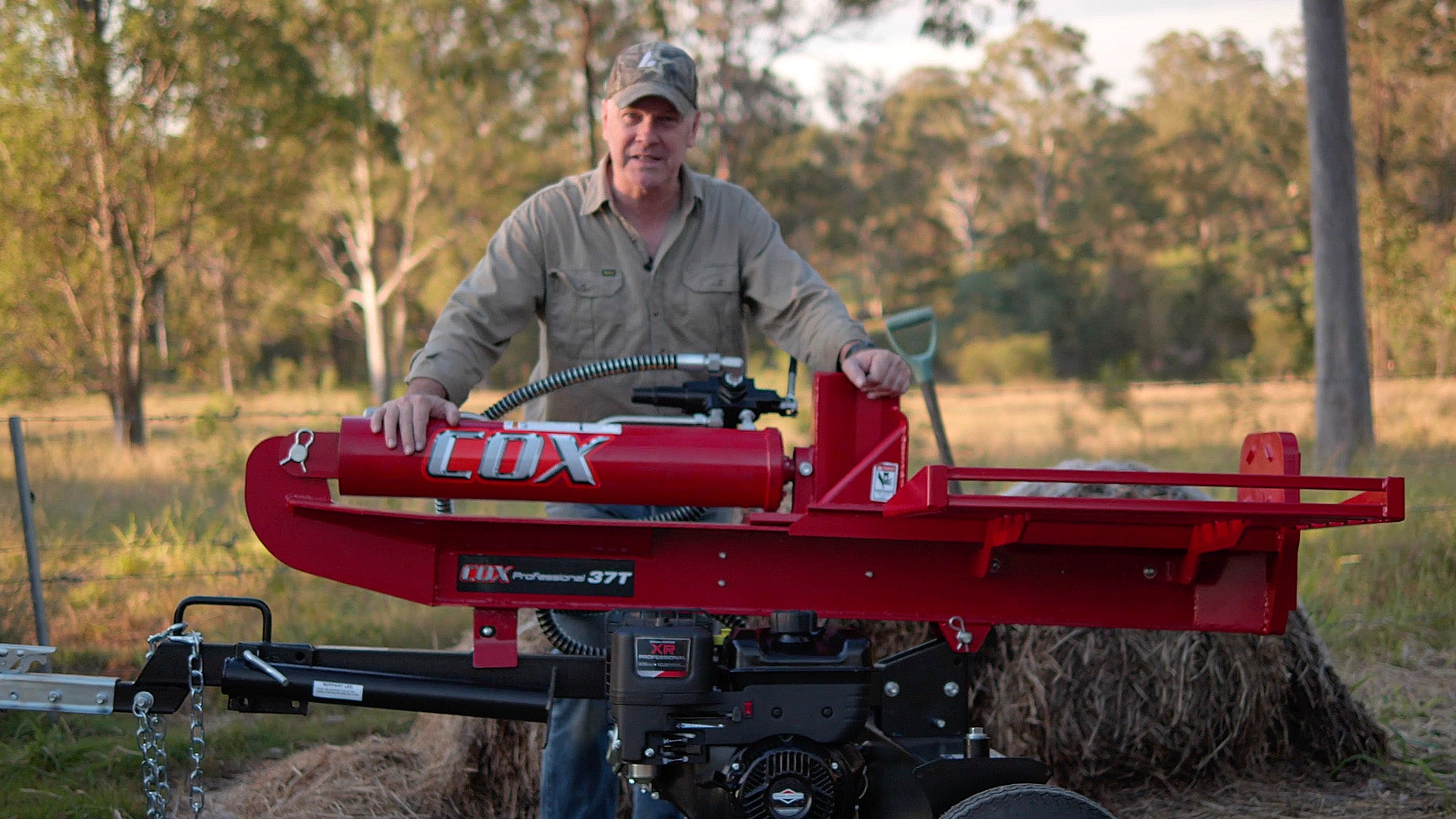 Load video: A video about our Log Splitters