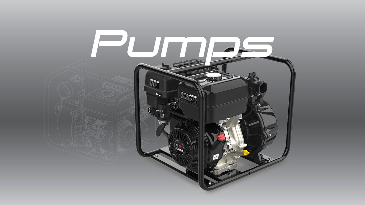 COX Pump Range | High-Flow Water Transfer & Reliability – COX MOWERS