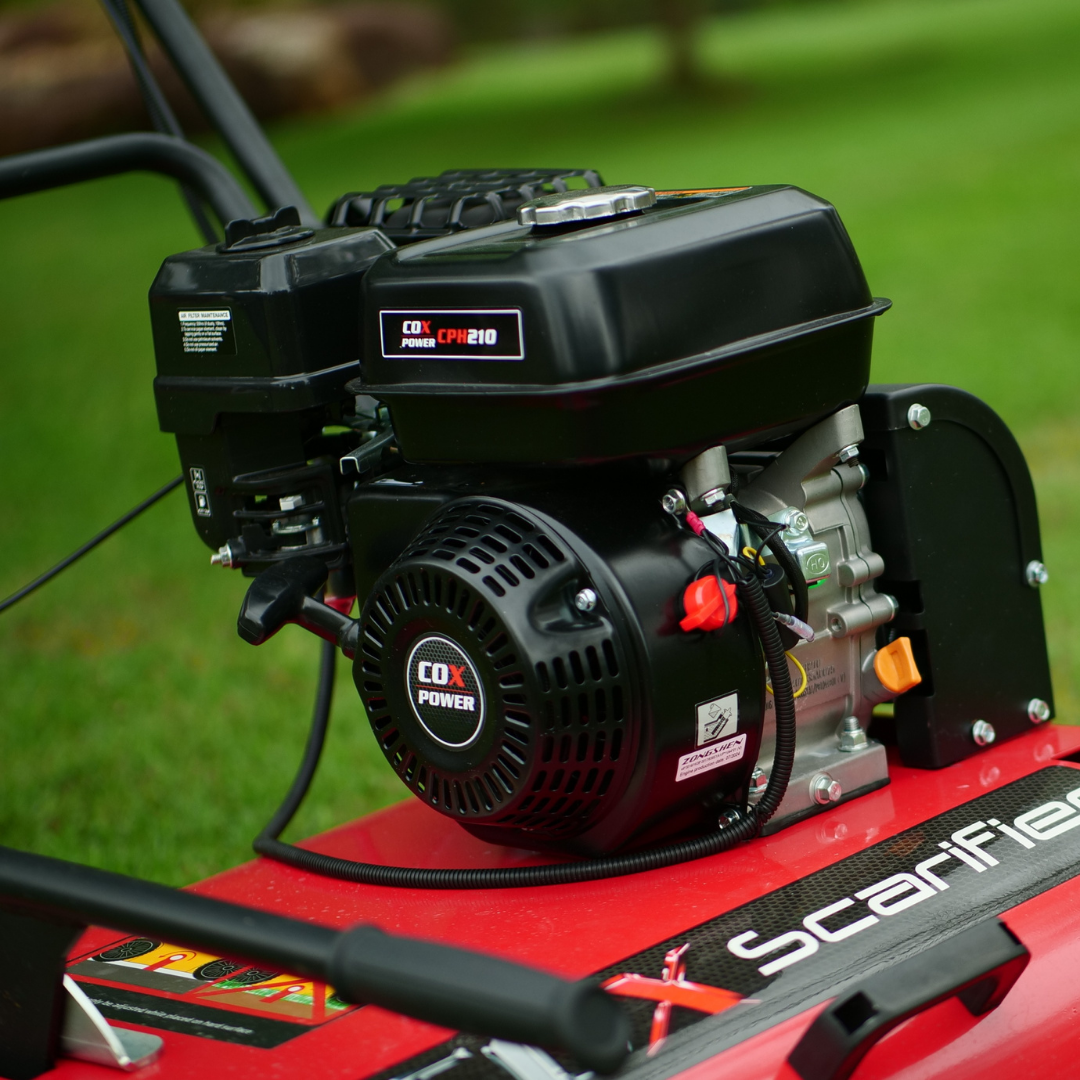 COX Scarifier, engine detail