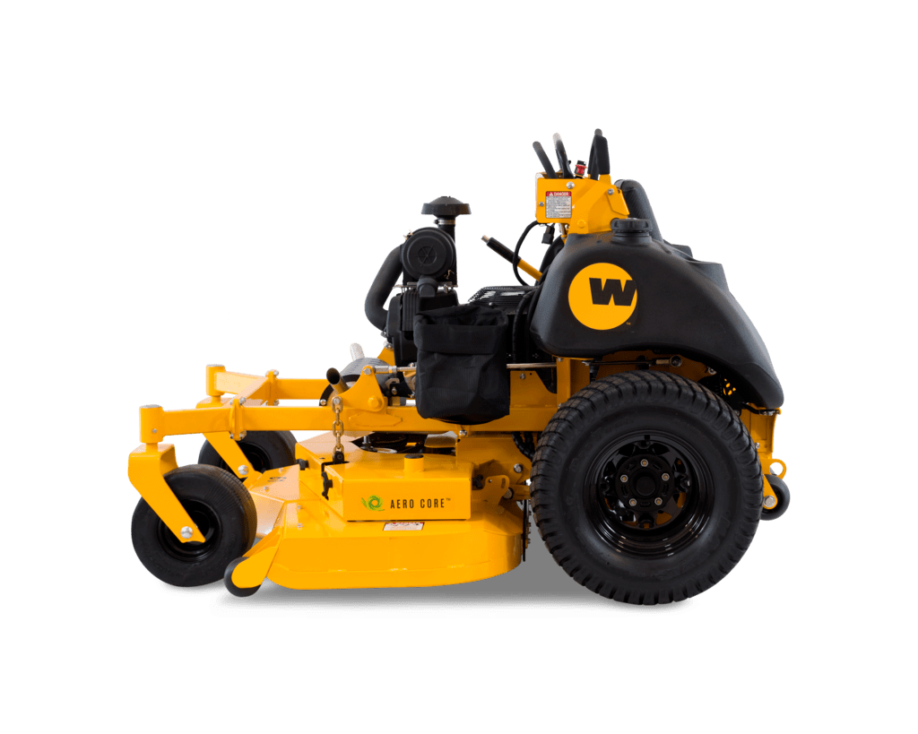 Product photo of the side profile of a COX Commercial Wright Stander® ZK