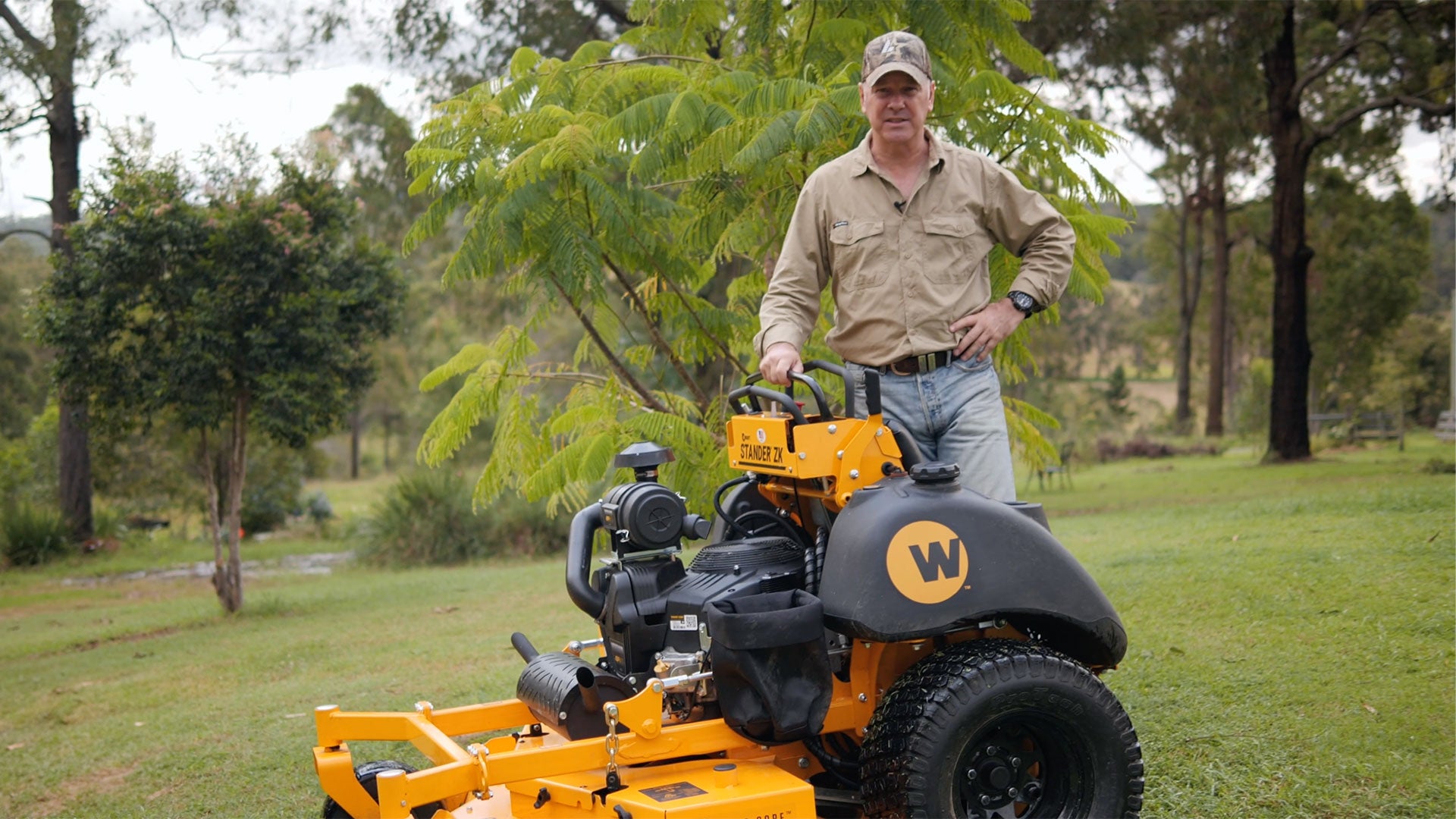 Load video: A look into Wright Stander Mowers